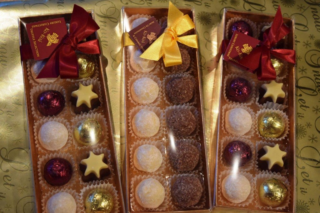 Ko-Koa boozy festive truffles